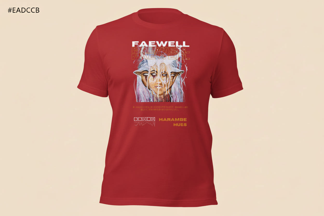 Faewell- Unisex t-shirt/Red