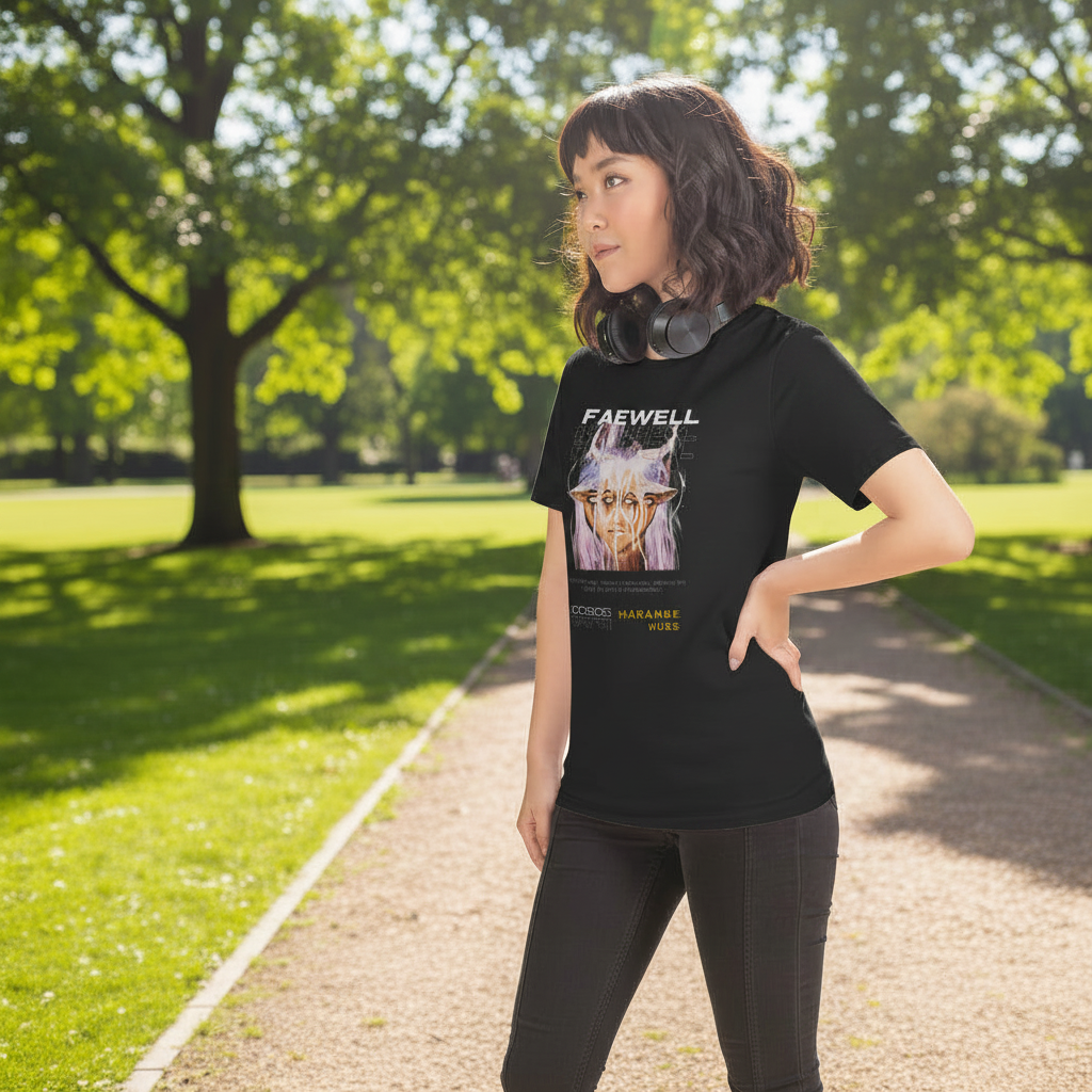 Faewell- Unisex t-shirt/Black