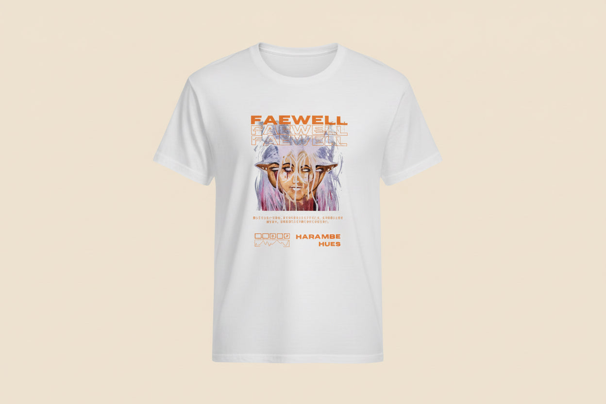 Faewell- Unisex t-shirt/white